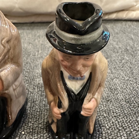 Winston Churchill Toby Jug Set of 2 - Picture 3 of 14